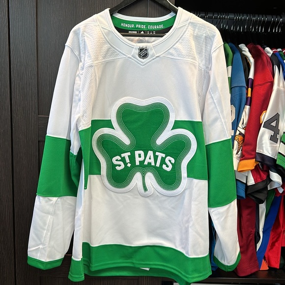 adidas Other - Toronto Maple Leafs adidas St. Patricks Alternate Primegreen Authentic Jersey